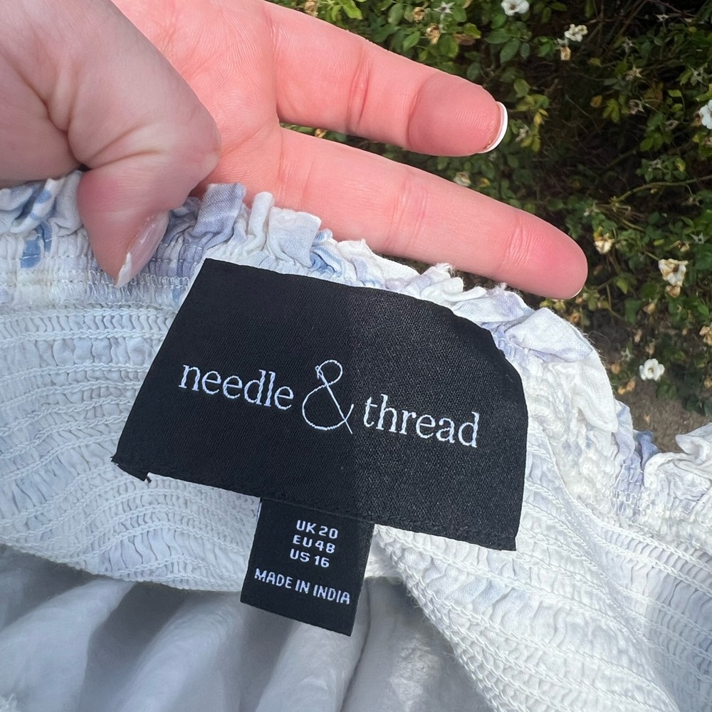 US 16 Needle & Thread Cotton Gown - Picture 4 of 5